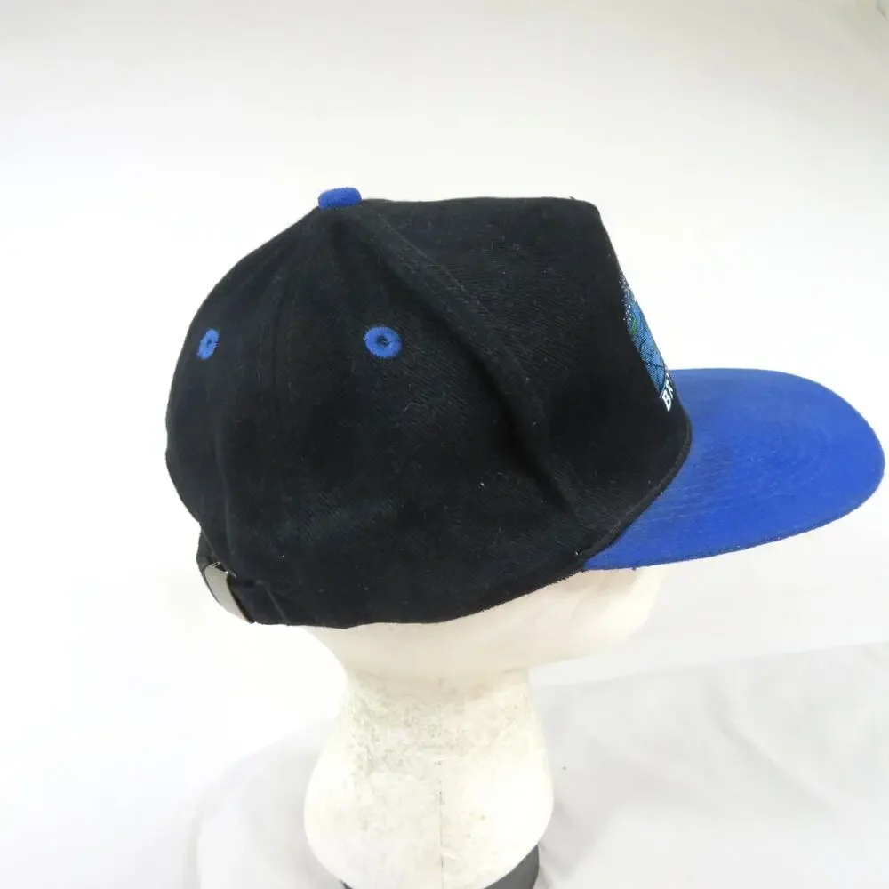 Bryce Canyon Dad Hat, Blue White Black, Adjustable Slide Back 1990s